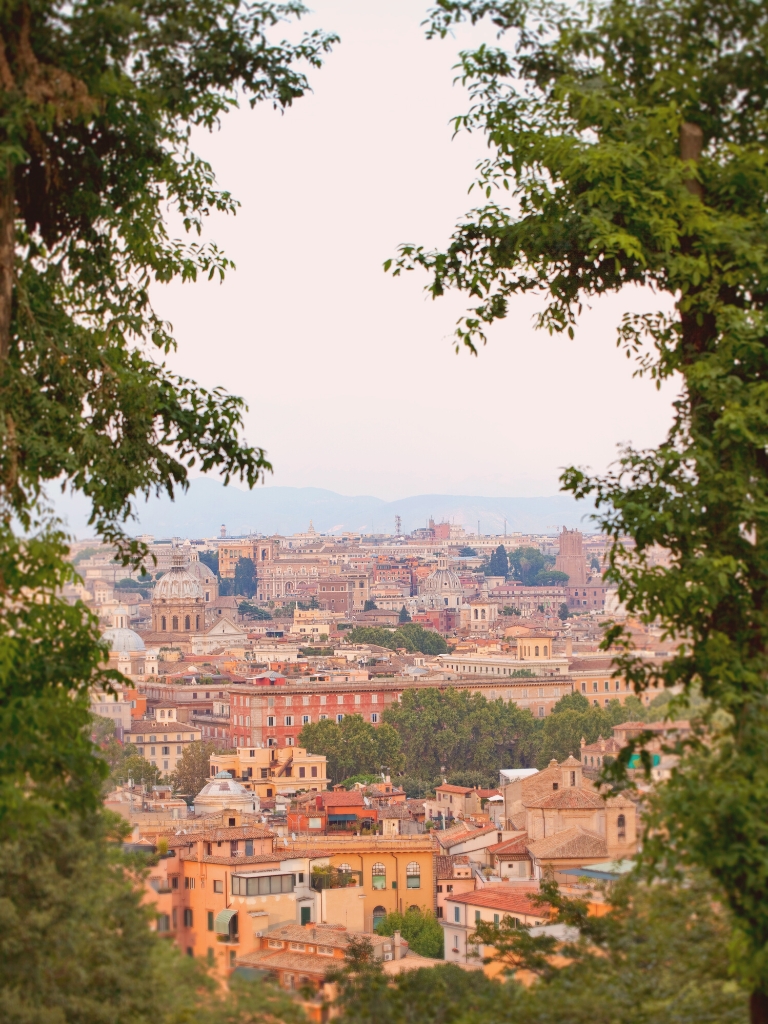 Rome vue du Janicule